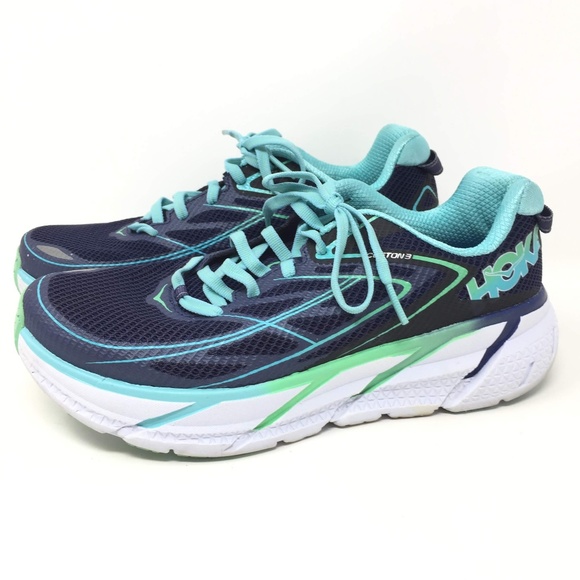 Hoka One One Shoes - Hoka One One Clifton 3 Women's Sz 7 Blue Running
